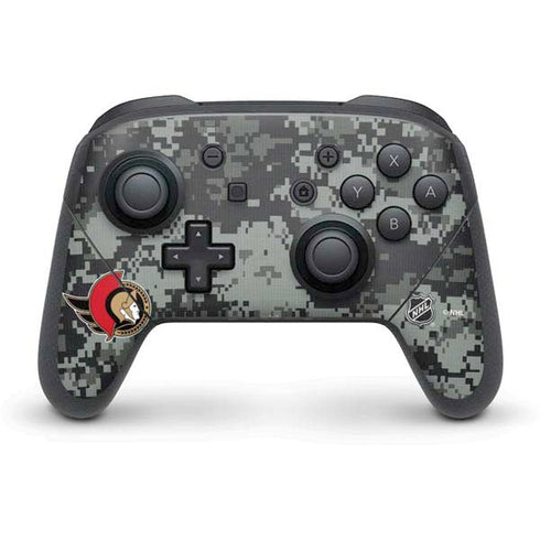 NHL Ottawa Senators Camo Nintendo Skins
